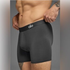 RESTOCK ALO Yoga Men’s “Day & Night” Boxer Brief 5” Inseam (M) *Grey color*